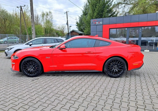 Ford Mustang cena 259000 przebieg: 4000, rok produkcji 2022 z Ząbki małe 742